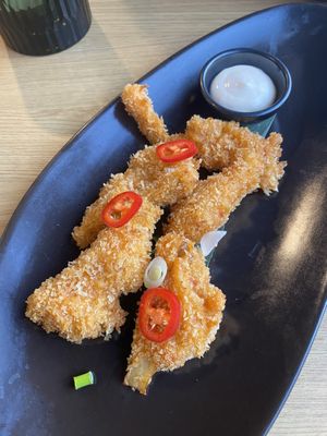 Crispy Chilli Mushrooms  at Mangosteen in Portsmouth