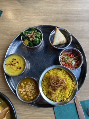 Shahi Thali  at Mangosteen in Portsmouth
