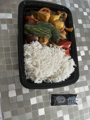 Little Spicy Basil Mango with Tofu  at Tin Drum Asian Kitchen in Decatur