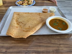 Masala dosa  at Honest in Orlando