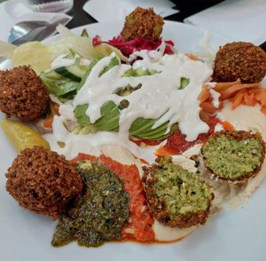  at Elli's Falafel in Stockholm