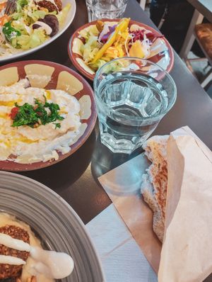  at Elli's Falafel in Stockholm