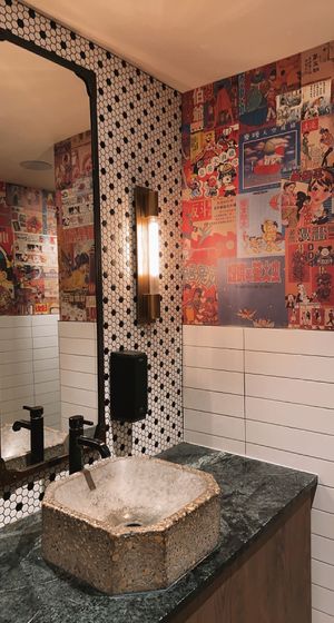 obsessed w hawkers bathrooms Haha at Hawkers in Windermere