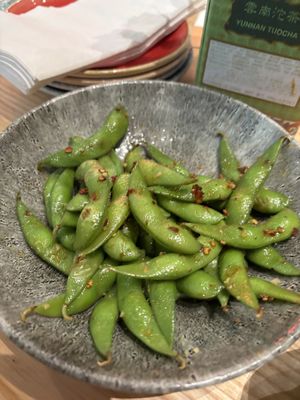 edamame  at Hawkers in Windermere