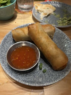 spring rolls   at Hawkers in Windermere