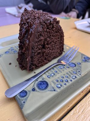 Tarta de chocolate  at Maria Lisboa in Malaga