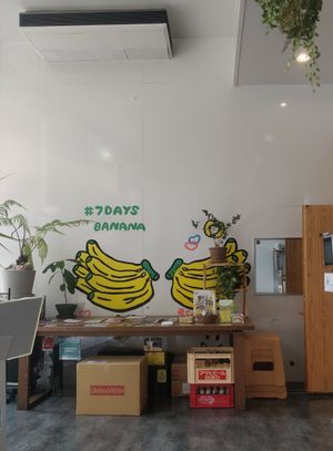 Wall art by Sheta (@shetagram) at AMAMILIVING in Ise