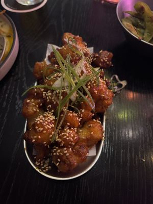korean fried cauliflower   at Hello Beasty in Auckland