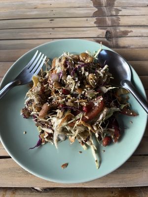 Burmese Salad  at Pait Tine Taung in Koh Phangan