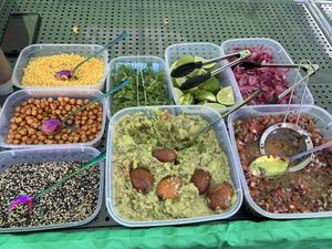 Toppings   at Yom in Knebworth