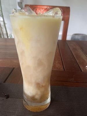 Tumeric latte  at HeyBong - The Healthy Secrets  in Siem Reap