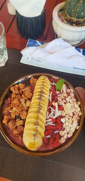 Blueberry smoothie bowl at HeyBong - The Healthy Secrets  in Siem Reap