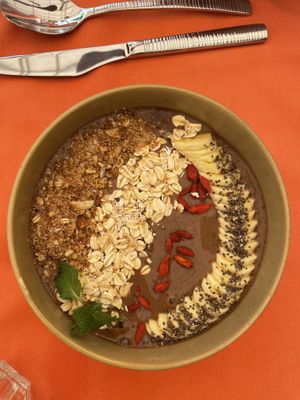 Chocolate smoothie bowl  at HeyBong - The Healthy Secrets  in Siem Reap