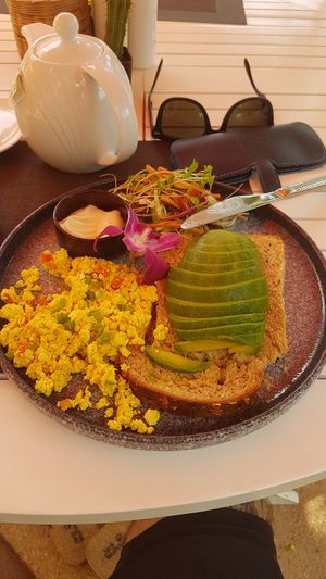 Scrambled tofu Avocado at HeyBong - The Healthy Secrets  in Siem Reap