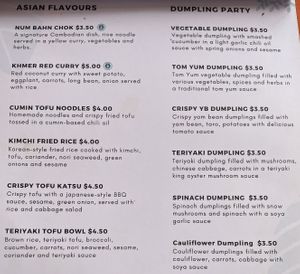 Menu 6 of 7 - Asian  at HeyBong - The Healthy Secrets  in Siem Reap