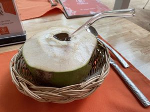 Coconut, $2  at HeyBong - The Healthy Secrets  in Siem Reap