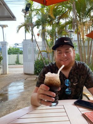 Iced coffee - so good!   at HeyBong - The Healthy Secrets  in Siem Reap