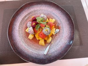Exotic fruit salad, $2.50  at HeyBong - The Healthy Secrets  in Siem Reap