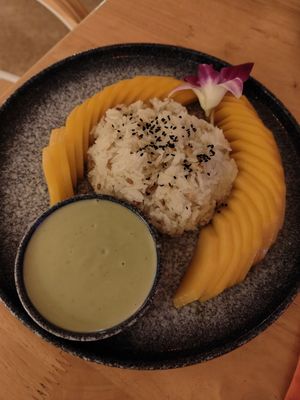 Mango sticky rice - Super good! at HeyBong - The Healthy Secrets  in Siem Reap