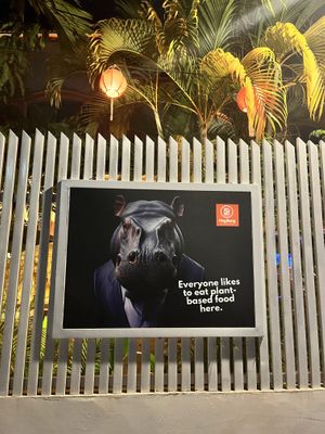 Outside the fence  at HeyBong - The Healthy Secrets  in Siem Reap