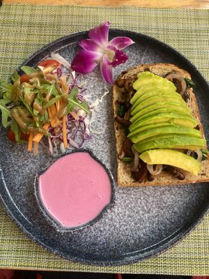 Mushroom toast!  at HeyBong - The Healthy Secrets  in Siem Reap