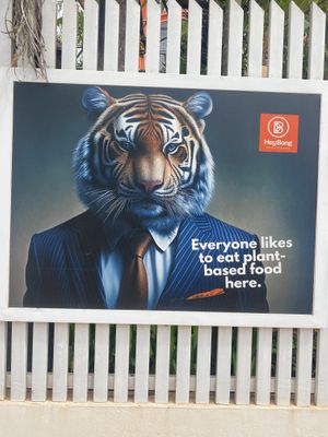 Quirky signs!   at HeyBong - The Healthy Secrets  in Siem Reap