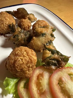 Unmeat balls (ate some before I took the picture!)  at HeyBong - The Healthy Secrets  in Siem Reap