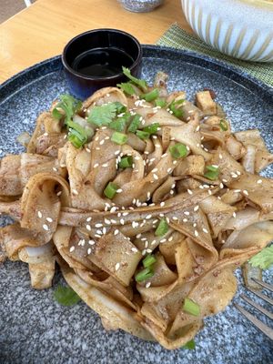 Noodles! So yummmm!  at HeyBong - The Healthy Secrets  in Siem Reap