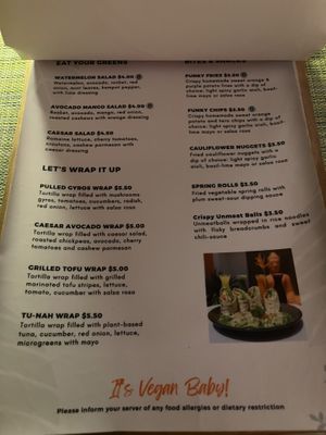 Menu  at HeyBong - The Healthy Secrets  in Siem Reap