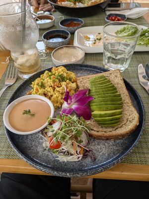 Scrambled tofu at HeyBong - The Healthy Secrets  in Siem Reap
