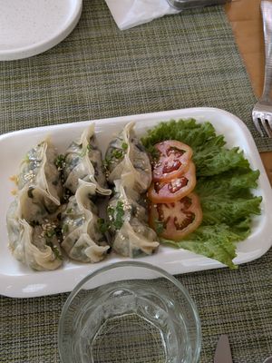 Vegetable dumplings at HeyBong - The Healthy Secrets  in Siem Reap