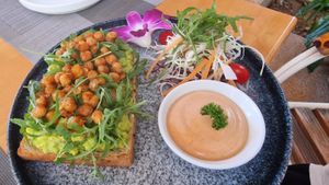 Avocado chickpea toast at HeyBong - The Healthy Secrets  in Siem Reap