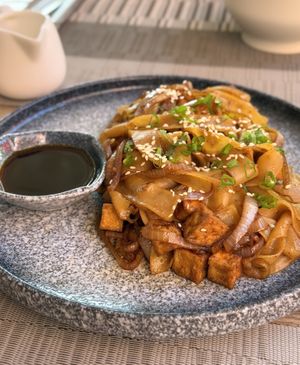 Tofu cumin noodles   at HeyBong - The Healthy Secrets  in Siem Reap