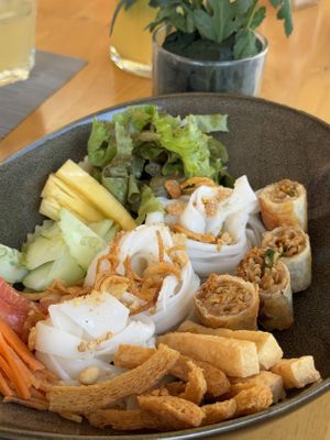 Vegan Bun Chay Bowl  at HeyBong - The Healthy Secrets  in Siem Reap