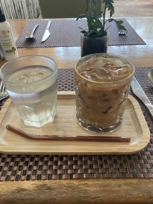Khmer iced latte  at HeyBong - The Healthy Secrets  in Siem Reap