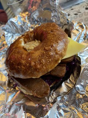 christmas special   at Bross Bagels - St James in Edinburgh