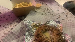   at Bross Bagels - St James in Edinburgh