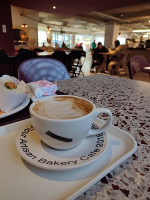  at Flour Artisan Bakery in Seoul