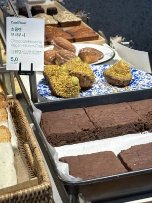   at Flour Artisan Bakery in Seoul