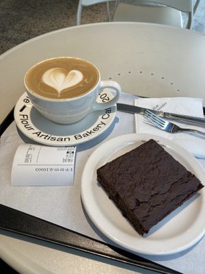   at Flour Artisan Bakery in Seoul