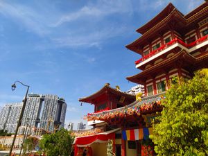 Beautiful temple at Lian Xin - 莲芯膳坊 in Central Singapore