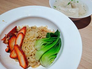Wanton noodles at Lian Xin - 莲芯膳坊 in Central Singapore