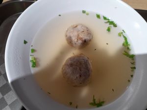 With mock balls at Lian Xin - 莲芯膳坊 in Central Singapore