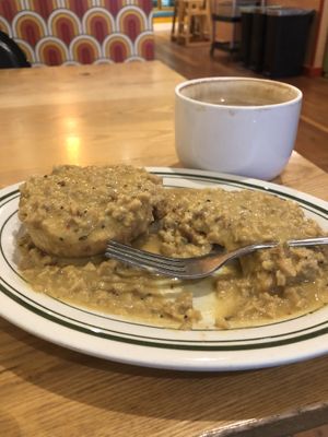 There are biscuits under there…   at Tandem Bakery & Cafe in Missoula