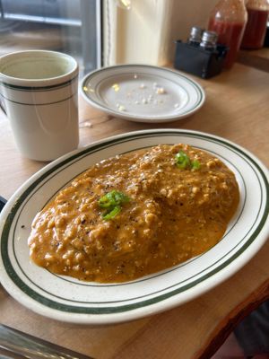 Biscuits and gravy were my favorite at Tandem Bakery & Cafe in Missoula