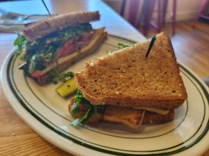 Original breakfast sammie at Tandem Bakery & Cafe in Missoula