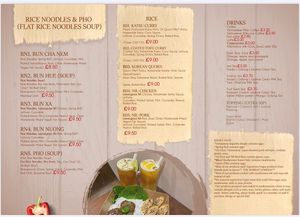 MENU 2 at BUDDHA TASTE in South East London
