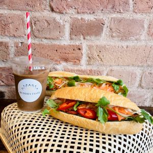 BM1. Classic with Gio Chay & BM4.Nil-chicken
 at BUDDHA TASTE in South East London