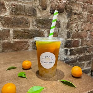 Kumquat Jasmine Iced Tea at BUDDHA TASTE in South East London