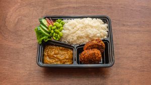 R01.Katsu Curry with Mixed Mushroom Patty at BUDDHA TASTE in South East London
